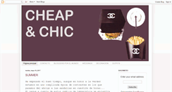 Desktop Screenshot of bycheapandchic.com